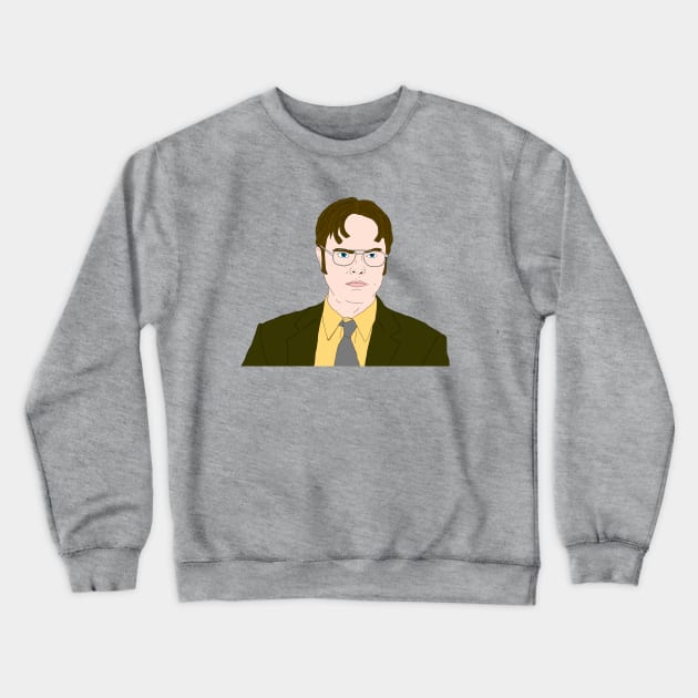 Dwight Schrute Crewneck Sweatshirt by VideoNasties